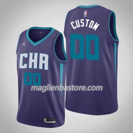 Maglia NBA Charlotte Hornets Personalizzate Jordan Brand 2019-20 Statement Edition Swingman - Uomo